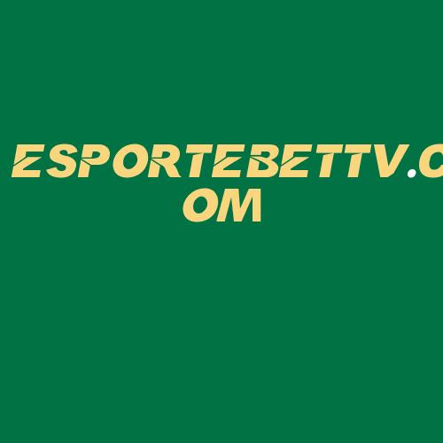 Logo da ESPORTEBETTV